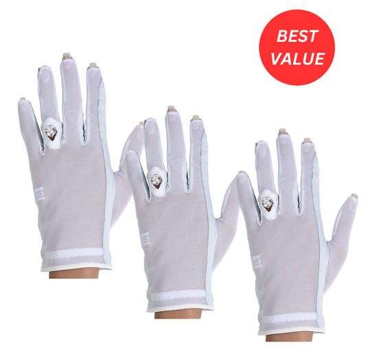 Lady Classic Solar Nail & Ring Glove 3-Pack