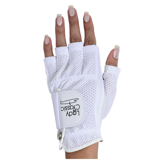 Lady Classic Mesh Half Glove