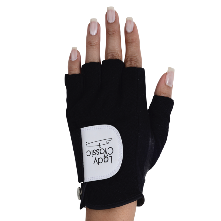 Lady Classic Mesh Half Glove