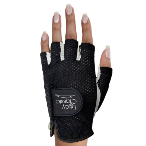 Lady Classic Mesh Half Glove