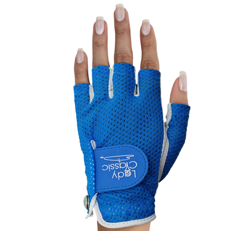 Lady Classic Mesh Half Glove