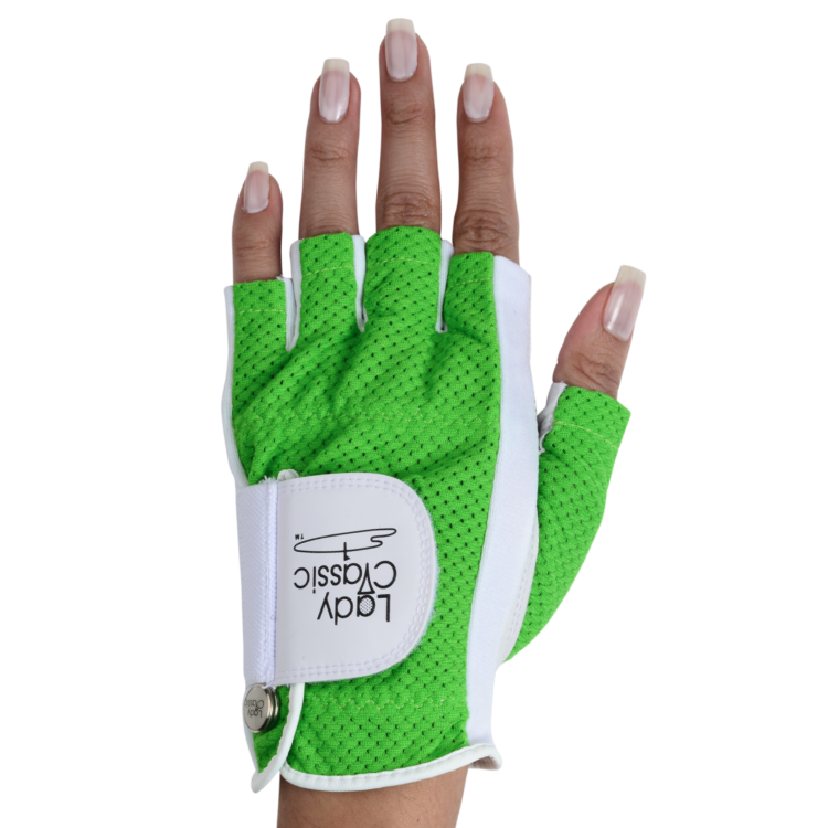 Lady Classic Mesh Half Glove