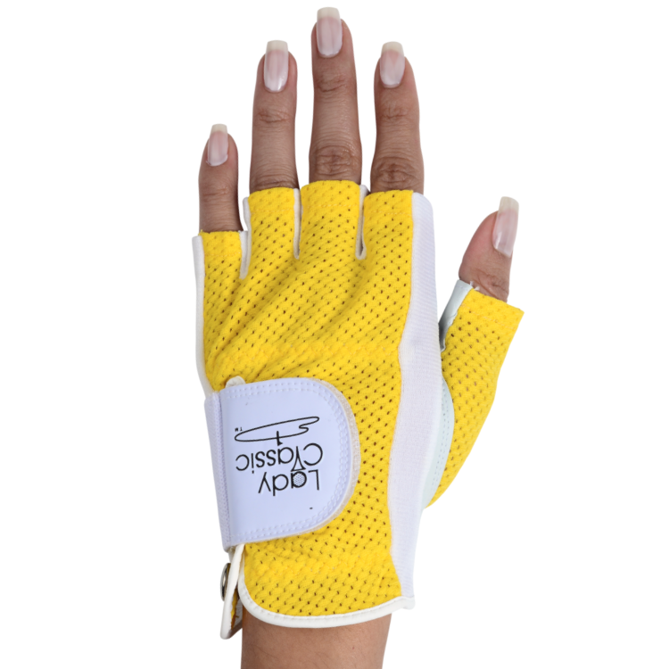 Lady Classic Mesh Half Glove